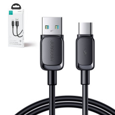 Cabo de cabo USB - USB-C 3A 1.2m Preto