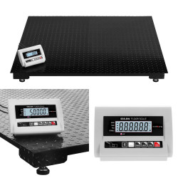 Floor platform scale for...