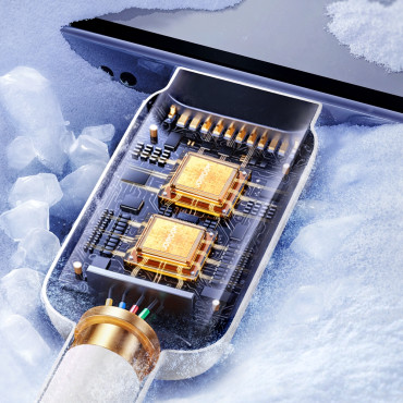 Kabeļu kabelis iPhone Lightning - USB 2.4A 1.2m Balta
