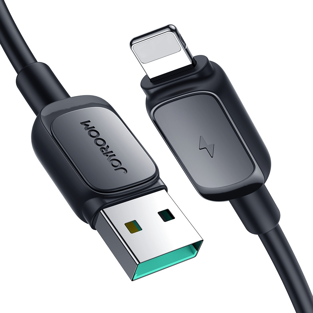 Kaapeli-kaapeli iPhone Lightning - USB 2.4a 1.2m musta