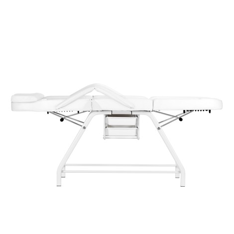 Poltrona Estetica ACTIVESHOP 557A con Cuvette Bianca — vista laterale