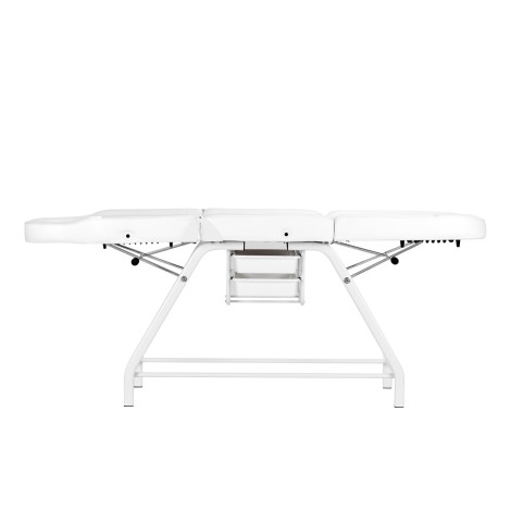 Silla Cosmética ACTIVESHOP 557A con Cuvette Blanca — vista lateral