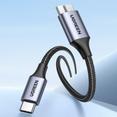 Cable SSD Cable SSD USB-C - Micro USB-B 3.0 5 GB / S 3A 1M GRIS