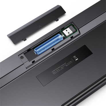 Bezvadu tastatūra NumLock 2.4GHz Black