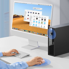 Bezvadu pele uz USB 2.4GHz rozā datoru