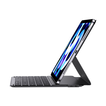 Fodral med tangentbord på iPad Air 4/5 10.9 '/ iPad Pro 11' '+ USB-C Brilliance Serie Cable