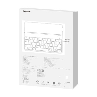 Case ar tastatūru iPad Air 4/5 10.9 '' / iPad Pro 11 '' + USB-C spožuma sērijas kabelis