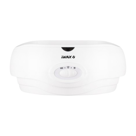 PARAFFINER iWAX 300W ΛΕΥΚΟ XXL ΣΕΤ — προβολή από μπροστά