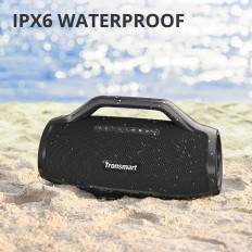 Portatīvais partijas skaļrunis BANK MAX 130W Bluetooth 5.3 IPX6 melns