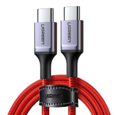Kabelkabel i USB-C-spor - USB-C 2,0 3A RED