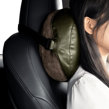 Automobilių galvos atramos pagalvė su 2 ComfortRide serijos Dark Green series