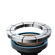 Suporte de carro magnético 15w Forger Channer Preto