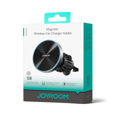 Suporte de carro magnético 15w Forger Channer Preto