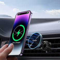 Magnētiskais auto turētājs 15W Forger Channer Black