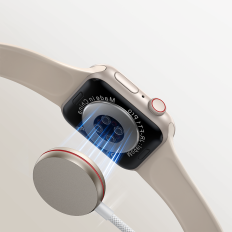 Indukcijski polnilnik za Apple Oglejte si USB-C 1.2m Bela