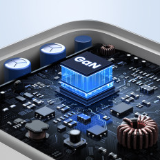 FAST GAN 65W USB-A / 2X USB-C Metallic Network Ladegerät