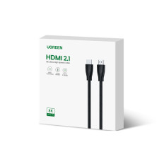 Fio de fio de cabo com conectores HDMI 2.1 8K / 4K 3m preto