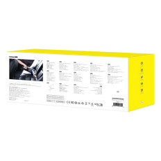 Aspirador de carro manual Baseus Ap02 6000pa 130w preto
