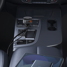 Carregador de carros com calma enrolado para iPhone Relâmpago USB-C 60W