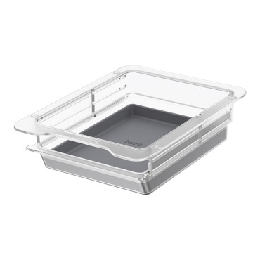 Organizador T-Space Gaveta para Tesla Modelo 3 / Y console cinza médio