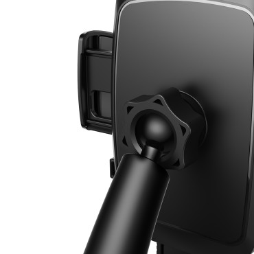 Alça de carro mecânica universal para um vidro preto do telefone da cockpit