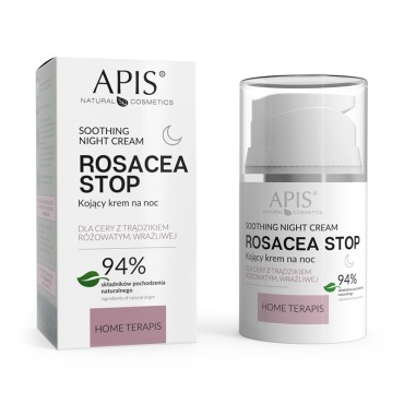 APIS ROSACEA-STOP Home terApis Rauhoittava Yövoide 50 ml — etuosa