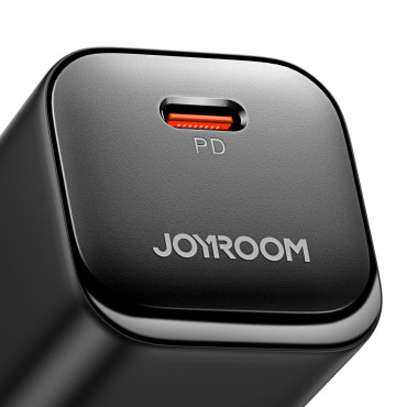 Omrežni polnilnik serija hitrosti 30W USB-C PD QC AFC FCP Black