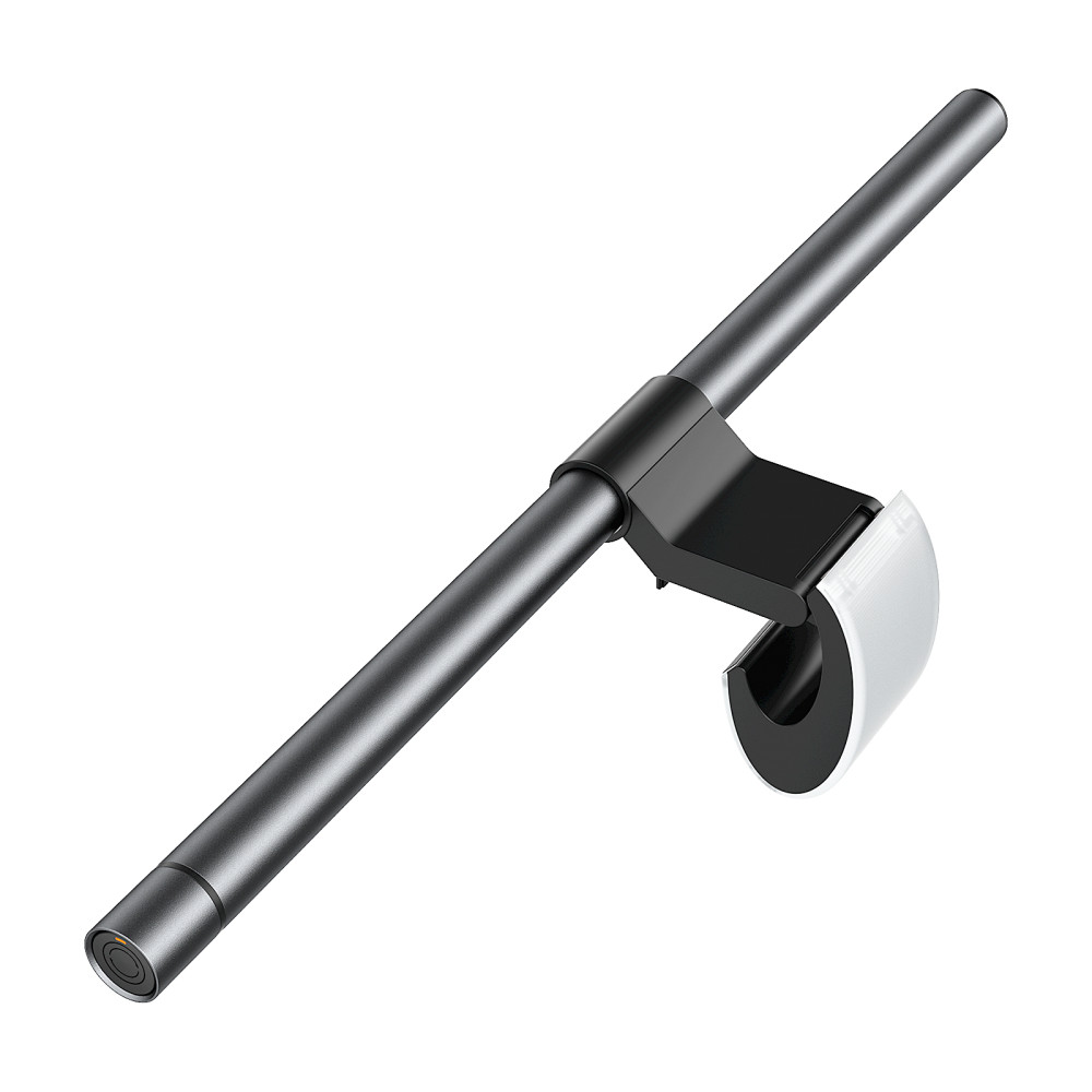 LED-valaisin tietokoneen monitorin näytöllä taustavalossa 2700K-6500K harmaa