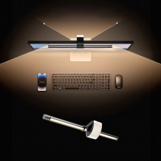 LED-lampe på skjermen skjermen med bakgrunnsbelysning 2700K-6500K grå