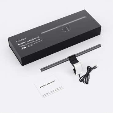 LED svetilka na zaslonu računalniškega monitorja z osvetlitvijo osvetlitve 2700K-6500K Gray