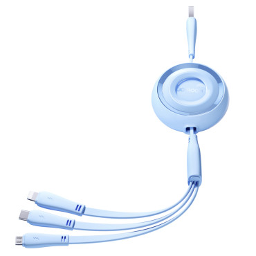3In1 Câble coloré USB-A...