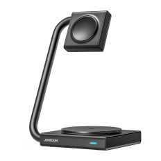 2in1 Induktionsladegerät für Uhr und Smarda 15W MAGSAFE QI Folding schwarz