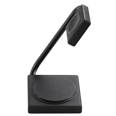 2in1 indukcijski polnilnik za uro in smarde 15W magsafe qi zložljiva črna