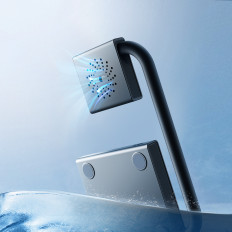 2in1 indukcijski polnilnik za uro in smarde 15W magsafe qi zložljiva črna