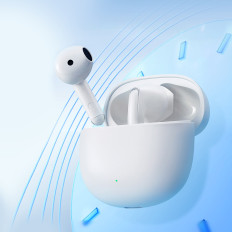 Brezžične slušalke TWS Fundods serije JR-FB1 Bluetooth 5.3 Bela