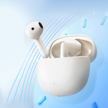 Brezžične slušalke TWS Fundods serije JR-FB1 Bluetooth 5.3 bež