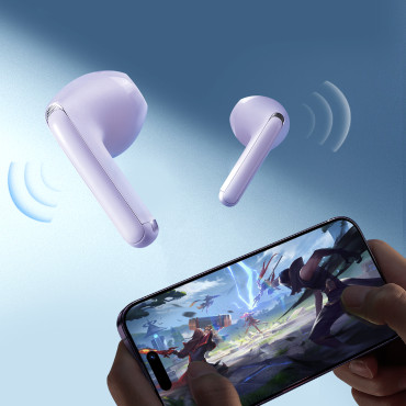 Brezžične slušalke TWS Fundods serije JR-FB1 Bluetooth 5.3 Purple