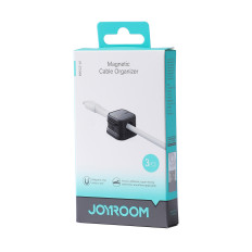 Turētāja organizators kabeļiem un magnētiskajiem vadiem Black - Set 3 gab.