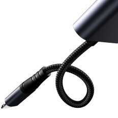 2in1 adaptera adapteris iPhone lādētājam + austiņas zibens / mini ligzda 3.5mm Black