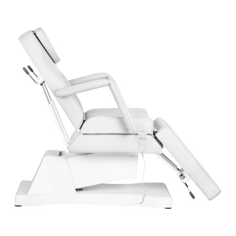 EL-ANSIGTSSTOL SOFT 1 MOTOR HVID — fra siden