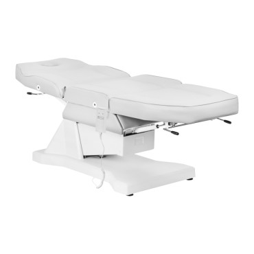 EL-ANSIGTSSTOL SOFT 1 MOTOR HVID — fra siden