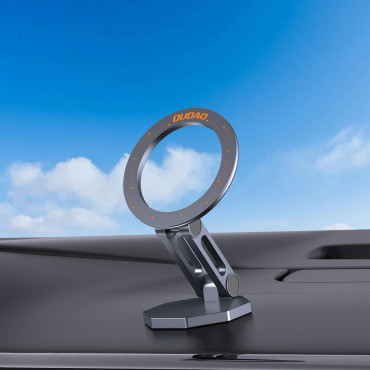 F17 Holder Car + Magnetic na telefonu za sivo armaturno ploščo