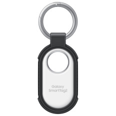 Bolsa de silicone para Samsung Galaxy Smarttag2 prata preta