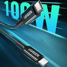 Kabel USB-C kabel za USB-C 480MB / S 5A 1M črna