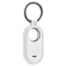 Silikónové puzdro pre Samsung Galaxy SmartTag2 biela