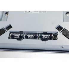 Plattionsgewicht des Lagers OHAUS Kurier 1000 LCD 32x28cm 9kg / 5g