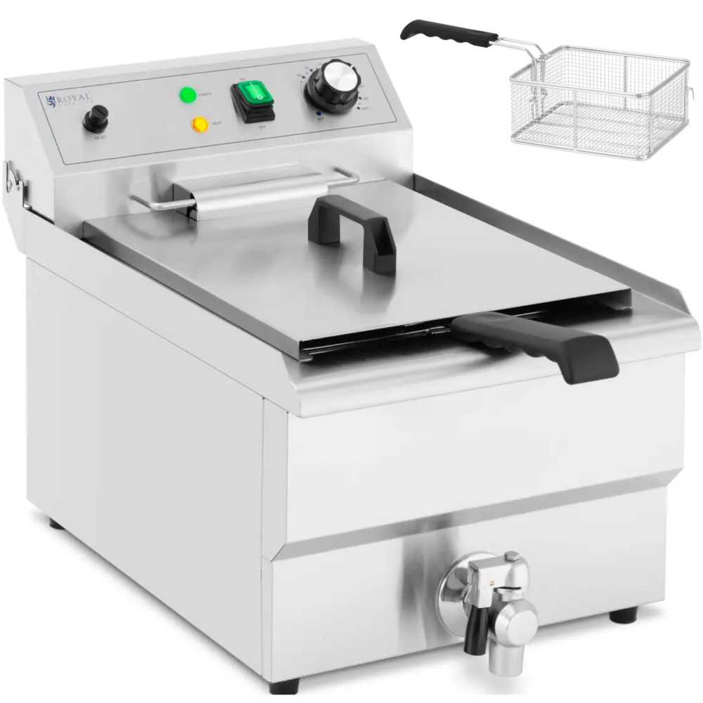 Elektriskais Friters ar 230 V 3000 sprūda sprūda 13 l