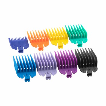 CONJUNTO DE 8 PEÇAS DE PENTES UNIVERSAIS PARA MÁQUINAS — conjunto mostrado
