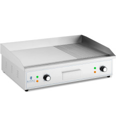 BBQ Električna plošča na žaru gladko zmešamo 727 x 420 mm 4400 W
