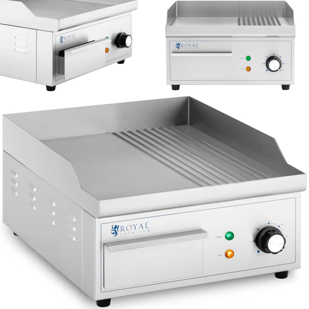 BBQ Electric Grilli plaat Sujuvalt murenenud 360 x 380 mm 2000 W